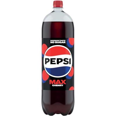 Pepsi Max Cherry No Sugar Cola Bottle 2L Pepsi Max Cherry No Sugar Cola Bottle 2L