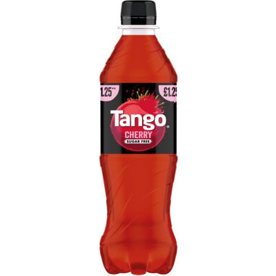 Tango Cherry Sugar Free Bottle 500ml (Pack of 12) Tango Cherry Sugar Free Bottle 500ml (Pack of 12)