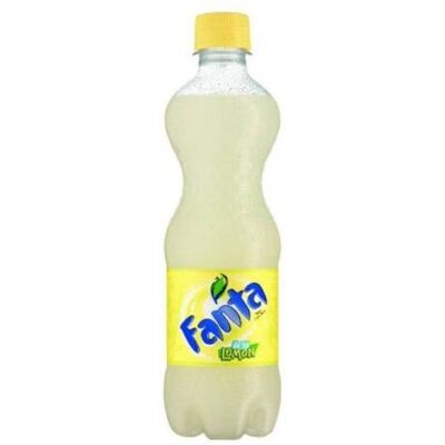 Fanta Lemon Bottle - 500Ml - Pack of 24 Fanta Lemon Bottle - 500Ml - Pack of 24