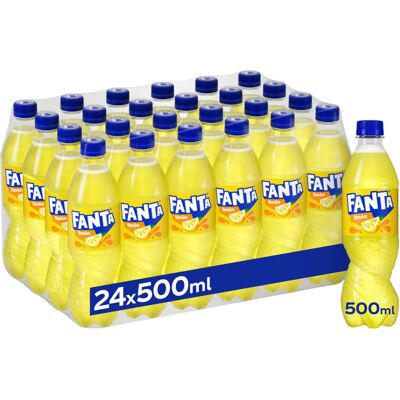 Fanta Lemon Bottle 500ml x 24 Fanta Lemon Bottle 500ml x 24