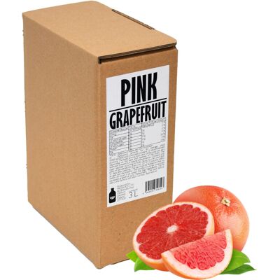 PRESSUICE Fresh Pink Grapefruit Juice not from concentrate 1 carton 3 liters F PRESSUICE Fresh Pink Grapefruit Juice not from concentrate 1 carton 3 liters F