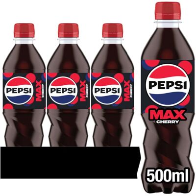 Pepsi Max Cherry 500ml (Pack of 24) Pepsi Max Cherry 500ml (Pack of 24)