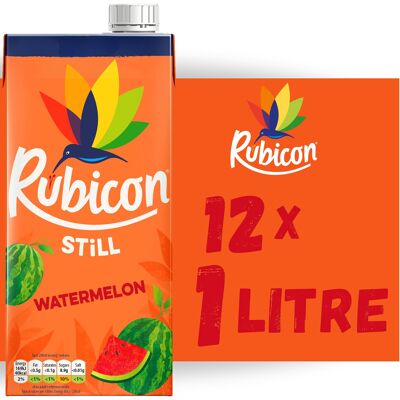 Rubicon Still Watermelon Juice - Made with Real Watermelon - Bold and Intense Tr Rubicon Still Watermelon Juice - Made with Real Watermelon - Bold and Intense Tr