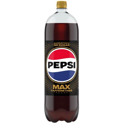 Pepsi Max No Caffeine No Sugar Cola Bottle 2L Pepsi Max No Caffeine No Sugar Cola Bottle 2L