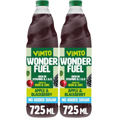 Vimto Wonderfuel Squash – No Added Sugar – Vitamins B C D – Iron Zinc – 7 Vimto Wonderfuel Squash – No Added Sugar – Vitamins B C D – Iron Zinc – 7