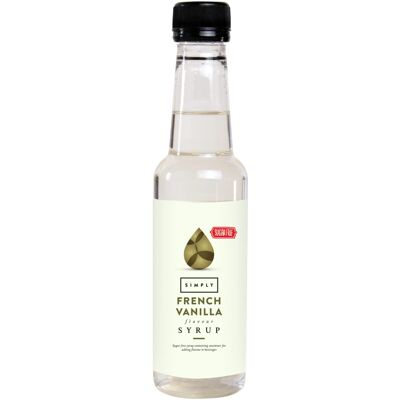Simply Sugar Free French Vanilla Syrup Low Calorie Vegan Nut Free Flavoure Simply Sugar Free French Vanilla Syrup Low Calorie Vegan Nut Free Flavoure