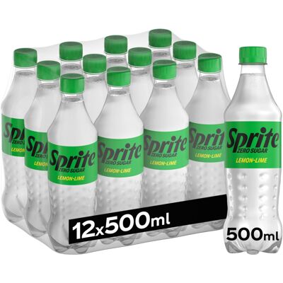 Sprite PET Zero 500 ml (Pack of 12) Sprite PET Zero 500 ml (Pack of 12)