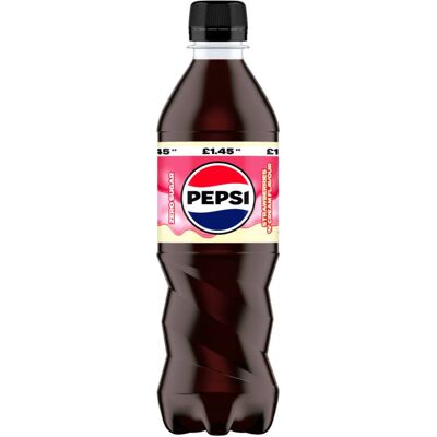 Pepsi Strawberries Cream PMP 500ml (Pack of 12) Pepsi Strawberries Cream PMP 500ml (Pack of 12)