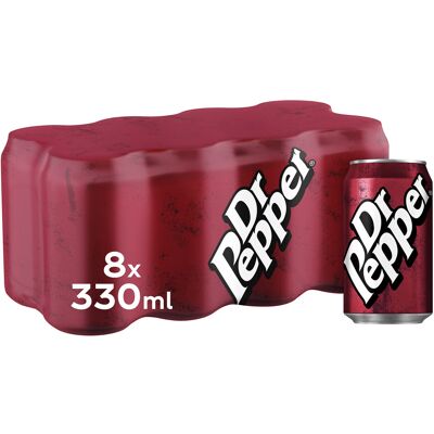 Dr Pepper 8 x 330 ml Dr Pepper 8 x 330 ml
