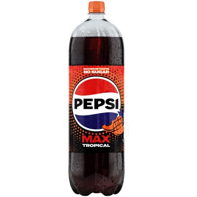 Pepsi Max Tropical, 2L Bottle Pepsi Max Tropical, 2L Bottle