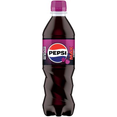 Pepsi Max Cherry 500ml Pack of 24 Pepsi Max Cherry 500ml Pack of 24