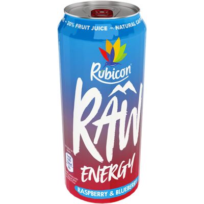 Rubicon RAW 12 Pack Raspberry Blueberry 500ml Energy Drink 20 Real Fr Rubicon RAW 12 Pack Raspberry Blueberry 500ml Energy Drink 20 Real Fr