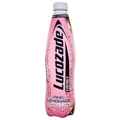 Lucozade Energy Drink, Pink Lemonade, 1l Lucozade Energy Drink, Pink Lemonade, 1l