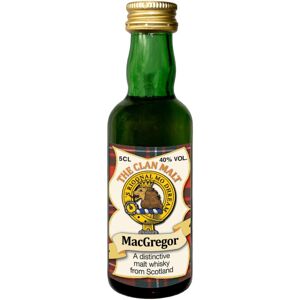 I LUV LTD MacGregor Clan Crest Miniature Whisky Collectable 5cl Bottle, Made in Scotland I LUV LTD MacGregor Clan Crest Miniature Whisky Collectable 5cl Bottle, Made in Scotland