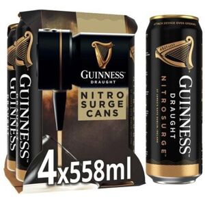 Guinness Draught Nitrosurge Can 24x558ml (24 x 558ml) Guinness Draught Nitrosurge Can 24x558ml (24 x 558ml)