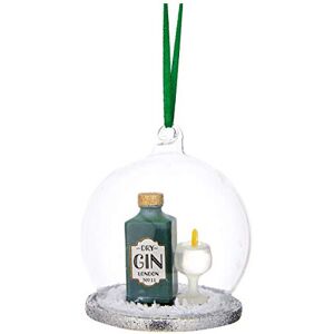 Sass & Belle Christmas Cheer Gin and Tonic Dome Bauble Sass & Belle Christmas Cheer Gin and Tonic Dome Bauble