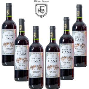 Baron De Casa Tempranillo 6x75cl - Red Wine Baron De Casa Tempranillo 6x75cl - Red Wine