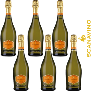 Prosecco Extra Dry DOC Scanavino 6X75cl 11%Vol. Prosecco Extra Dry DOC Scanavino 6X75cl 11%Vol.
