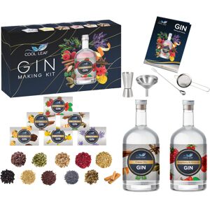Cool Leaf Gin Making Kit ? Perfect Gin Gift Set for Men & Women 11 Botanicals Cool Leaf Gin Making Kit ? Perfect Gin Gift Set for Men & Women 11 Botanicals