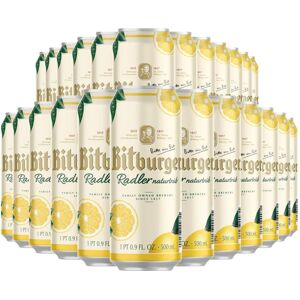 Bitburger Naturally Cloudy Radler 1.9% ABV German Beer Shandy 24 x 500ml Can Bitburger Naturally Cloudy Radler 1.9% ABV German Beer Shandy 24 x 500ml Can