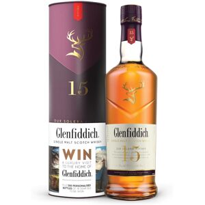 Glenfiddich 15 Year Old Single Malt Scotch Whisky – 70cl Glenfiddich 15 Year Old Single Malt Scotch Whisky – 70cl