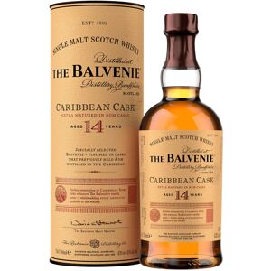 The Balvenie Balvenie Caribbean Cask Aged 14 Years Single Malt Scotch, 70cl The Balvenie Balvenie Caribbean Cask Aged 14 Years Single Malt Scotch, 70cl