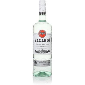 Bacardi Carta Blanca Rum 1L Bacardi Carta Blanca Rum 1L