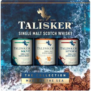 Talisker Single Malt Scotch Whisky 458 vol 3 x 5cl Gift Pack 3 Distinct Talisker Single Malt Scotch Whisky 458 vol 3 x 5cl Gift Pack 3 Distinct