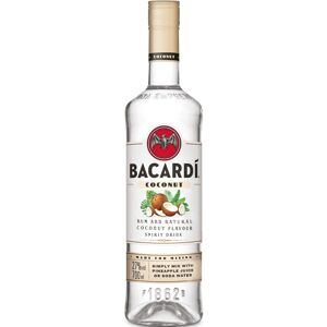 BACARDI BACARDÍ Coconut 27 ABV 70cl 700 ml White Rum Blended with Real Coconut Ess BACARDI BACARDÍ Coconut 27 ABV 70cl 700 ml White Rum Blended with Real Coconut Ess