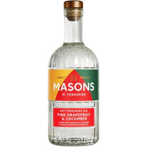 Masons of Yorkshire Masons Pink Grapefruit Cucumber Gin 70cl Masons of Yorkshire Masons Pink Grapefruit Cucumber Gin 70cl