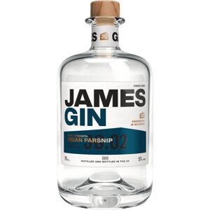 James Gin Asian Parsnip Navy Strength Gin 57 ABV 700ml Distilled in the James Gin Asian Parsnip Navy Strength Gin 57 ABV 700ml Distilled in the