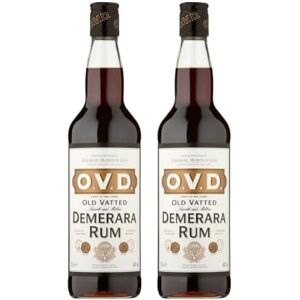 O.V.D OVD Demerara Rum 70 cl Pack of 2 O.V.D OVD Demerara Rum 70 cl Pack of 2