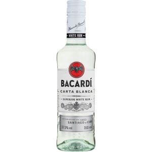 BACARDI Carta Blanca Superior White Rum 350ml 35cl 375 ABV Iconic Caribb BACARDI Carta Blanca Superior White Rum 350ml 35cl 375 ABV Iconic Caribb
