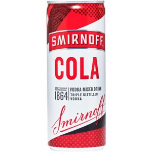 Smirnoff Red Label Vodka and Cola Premix Can 250ml x 12 (Case of 12) Smirnoff Red Label Vodka and Cola Premix Can 250ml x 12 (Case of 12)