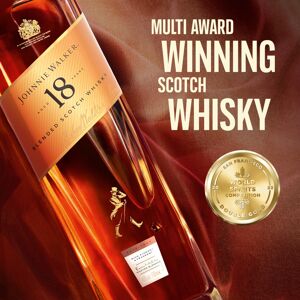 Johnnie Walker Aged 18 Years 40 vol 70cl Blended Scotch Whisky Not Johnnie Walker Aged 18 Years 40 vol 70cl Blended Scotch Whisky Not