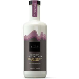 Hotel Chocolat Velvetised Cream Black Forest Gateau 500ml - Vodka-Based Drink wi Hotel Chocolat Velvetised Cream Black Forest Gateau 500ml - Vodka-Based Drink wi