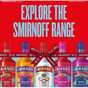 Smirnoff No 21 Vodka 375 vol 70cl Triple Distilled 10 x Filtered Smirnoff No 21 Vodka 375 vol 70cl Triple Distilled 10 x Filtered