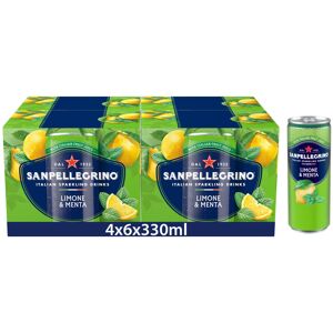 San Pellegrino Italian Sparkling Drinks Tastefully Light Sparkling Lemon & Mint San Pellegrino Italian Sparkling Drinks Tastefully Light Sparkling Lemon & Mint