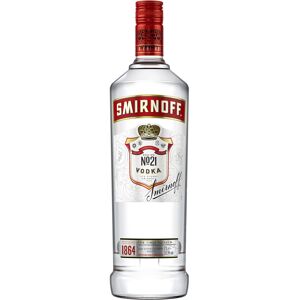 Smirnoff No. 21 Vodka 37.5% vol 1L Triple Distilled & 10 x Smirnoff No. 21 Vodka 37.5% vol 1L Triple Distilled & 10 x