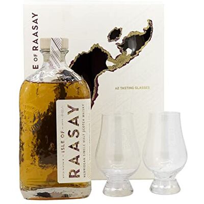 Isle of Raasay Whisky Gift Pack 46.4% ABV, 70 CL Isle of Raasay Scotch Whisk Isle of Raasay Whisky Gift Pack 46.4% ABV, 70 CL Isle of Raasay Scotch Whisk