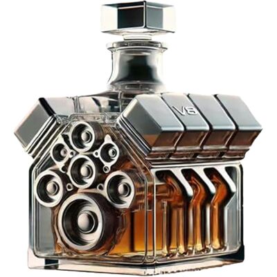 Unbranded Alcohol Dispenser, Decanter for Alcohol V8 Motor Inspired Vodka Bottle Decante Unbranded Alcohol Dispenser, Decanter for Alcohol V8 Motor Inspired Vodka Bottle Decante