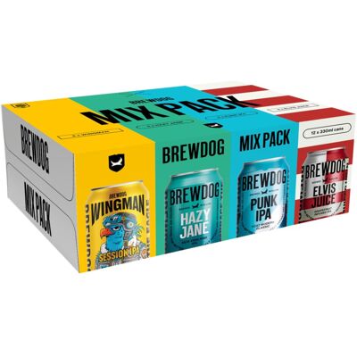 BrewDog Mixed Pack Beer, 12 x 330ml BrewDog Mixed Pack Beer, 12 x 330ml