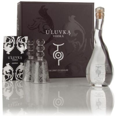 U'Luvka Vodka Gift Pack with 2x Glasses (10cl) 10cl 40% U'Luvka Vodka Gift Pack with 2x Glasses (10cl) 10cl 40%