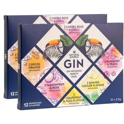 Natural & Noble Gin Infusions Variety Gift Pack Make Natural & Noble Gin Infusions Variety Gift Pack Make