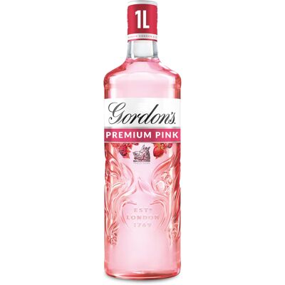 Gordon's Gordons Premium Pink Distilled Gin 35 vol 1L Juniper Taste with Flavours Gordon's Gordons Premium Pink Distilled Gin 35 vol 1L Juniper Taste with Flavours