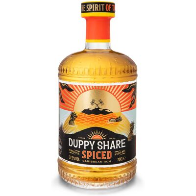 The Duppy Share Spiced Rum Caribbean Rum 70cl ABV 375 An AwardWinning Ble The Duppy Share Spiced Rum Caribbean Rum 70cl ABV 375 An AwardWinning Ble