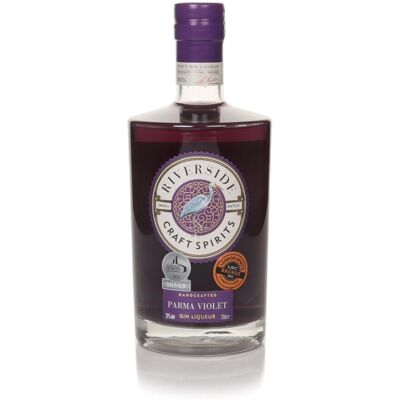 Riverside Spirits Riverside Parma Violet Gin Liqueur 70cl 20% Riverside Spirits Riverside Parma Violet Gin Liqueur 70cl 20%
