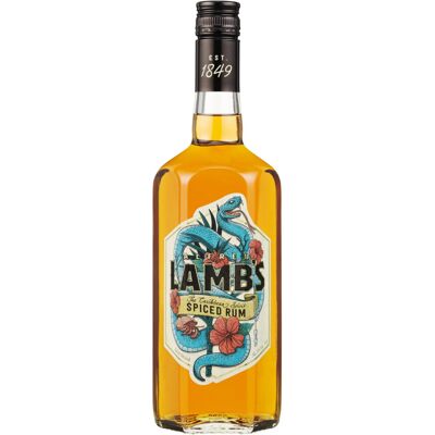 Lambs Spiced Rum Spirit Drink 1L (packaging Lambs Spiced Rum Spirit Drink 1L (packaging