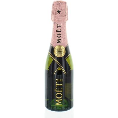 Moet & Chandon Brut Rose Imperial Champagne Miniature - 20cl Single Bottle Moet & Chandon Brut Rose Imperial Champagne Miniature - 20cl Single Bottle
