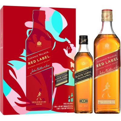 Johnnie Walker Red Label Blended Scotch Whisky 70cl and Johnnie Walker Black Lab Johnnie Walker Red Label Blended Scotch Whisky 70cl and Johnnie Walker Black Lab